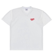 [Acme De La Vie] Round Logo Football Jersey Short Sleeve T-Shirt White