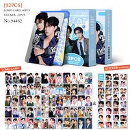 92-96pcs POND PHUWIN WE ARE Lomo Cards 4EVE situationship DICE BRIGHT WIN PROXIE Thai Star TDrama St