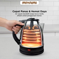 Welhome Wtl-501 Electric Kettle Auto Shut Off Stainless Steel Fast Heat - Mi