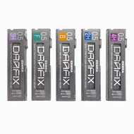 Zebra Pencil Lead Drafix Ds5-200 F/B/2H/3H/4H 0.5MM [ 1 tube ]