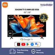 Xiaomi TV S Mini LED 2026 | 85"/98" Smart Google TV | 4k QD-Mini LED | 3 Years Xiaomi Warranty
