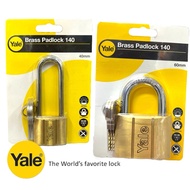 Yale Padlock HDB Gate Lock Brass Anti Rust Pad Lock