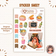 SR022 KDrama Binge Sticker Sheet/ Journal Stickers
