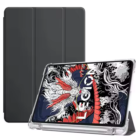 For Lenovo LEGION Y700 3rd Gen 8.8" TB321FU Case with Pencil Holder Soft TPU Back Stand Funda for Le