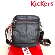 Kickers Sling Bag Pouch Bag (2 in 1) Original Genuine Leather [89169 I 89167 I 89168 I 89170]