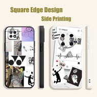 Casing For OPPO Reno6 Reno 7 7z 5K A16E A16K A94 Yonex Badminton Racket Collage BOB02 Phone Case Squ