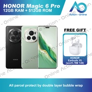 (READY STOCK) Honor Magic 6 Pro 5G Smartphone (12GB RAM + 512GB ROM) Warranty by Honor Malaysia
