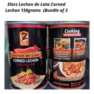 Elarz Lechon de Lata Corned Lechon 150grams  (Bundle of 3)