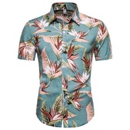 BAJU KEMEJA HAWAIIAN FLORAL