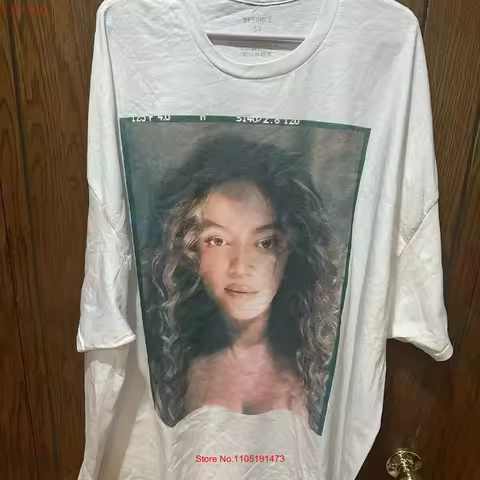 BNWOT RENAISSANCE TOUR OFFICAL MERCH BEYONCE T SHIRT 5XL RARE SIZE vintage Washed Unisex Top For Eve