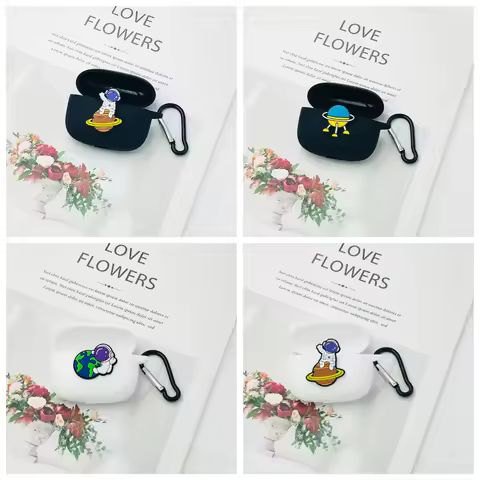 cartoon Earphone Cover For SoundPEATS Air 4 pro / Air3-Deluxe /Capsule 3 Pro Plus /Opera03 05/mini/ 