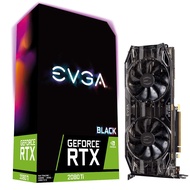EVGA GeForce RTX 2080 Ti Black Edition Gaming, 11GB GDDR6, Dual HDB Fans & RGB LED Graphics Card 11G