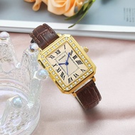 Retro watch Female Niche Simple Female watch Literary watch Roman watch Female watch