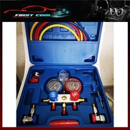 R134 GAS Air Conditioning Air Cond Diagnostic A/C Manifold set Gauge Refrigeration meter air