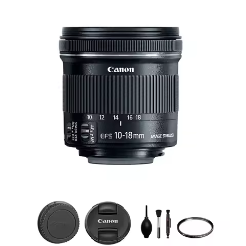 Canon EF-S 10-18mm f/4.5-5.6 is STM Lens, Lens Only | Wide angle landscape photography with image st