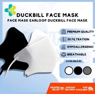 Masker Duckbill 3Ply Masker Kesehatan Facemack Isi 1 Pcs Saja Bukan Isi 1 Box Masker Duckbill Mix Warna Putih Hitam