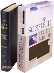 The Scofield Study Bible ─ King James Version, Black Bonded Leather