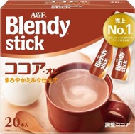 AGF - Blendy 即溶可可牛奶朱古力沖劑 10.3g x 20條裝 - 78072(平行進口)