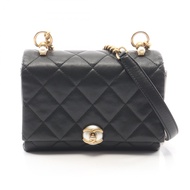 [Used] Chanel CHANEL Shoulder Bag Matelasse AS1170 Black Lambskin (Sheepskin) Matelasse Coco Pearl M
