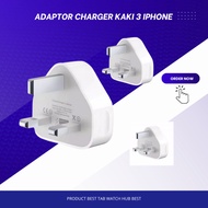 Charger Cas Adaptor Kaki 3 Tiga compatible for iphone