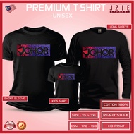 T-Shirt Cotton Johor POLYGON Shirt Lelaki Baju perempuan Unisex lengan pendek lengan panjang Kids shirt Baju budak Kanak