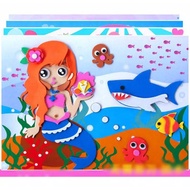 WHOLESALE HONEST CHILDREN'S EDUCATIONAL TOYS EVA BAG DIY 3D EVA STICKERS LARGE 3D STICKERS