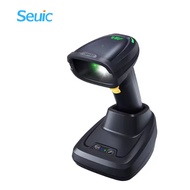 Warehouse 1D 2D CMOS Wireless Barcode Scanner Gun-Seuic Brand in Stock 1-Year Warranty