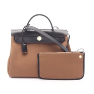 【二手】愛馬仕 HERMES 手提包 Herbag Zip PM Letourne Craft Craft/黑色帆布皮革 Herbag Zip PM Letourne Craft/黑色