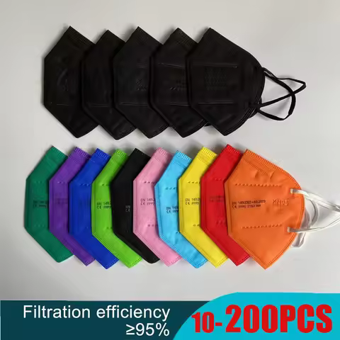 10-200 PCS ffp2 Masks KN95 Mascarillas ffp2reutilizable CE 2163 Certificadas Spain ffp2kn95 Mascaril