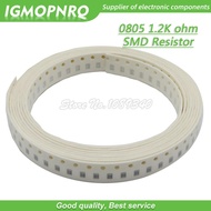 300pcs 0805 SMD Resistor 1.2K ohm Chip Resistor 1/8W 1.2K 1K2 ohms 0805-1.2K