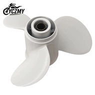 Aluminum Propeller 664-45949-02-EL size 9 7/8x13-F for Yamaha 25HP 30HP Outboard Engine 69P 61N 9-7/