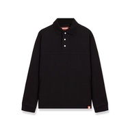 Noforty Project Oversize Long Poloshirt Oliver Black