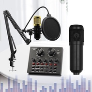BM800 Professional Audio V8 Sound Card Set BM 800 Mic Studio Microphone Karaoke Podcast Recording Li