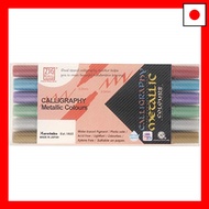 Kuretake Water-based Pen ZIG MS Calligraphy Metallic Colors 6 Colors MS-8400/6V