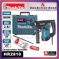 MAKITA HR2810 Rotary Hammer / MAKITA Combination Hammer 800W - 1 Year Warranty (Concrete Drill Rotary Hammer Drill )