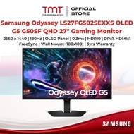 Samsung Odyssey LS27FG502SEXXS OLED G5 G50SF QHD 27" Gaming Monitor | 2560 x 1440 | 180Hz | OLED Pan