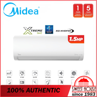 Midea 1.5hp R32 MSXS-13CRDN8 Inverter Xtreme Save Series Wall Mount Air Cond