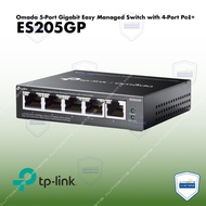 TP-Link Omada ES205GP 5-Port Gigabit Easy Managed Switch with 4-Port PoE+