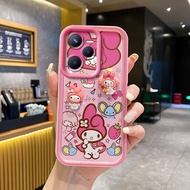เคส Realme C35 4G สำหรับ Realme C35 4G【ลายการ์ตูนสามมิติตกแต่งฝาครอบเคสโทรศัพท์】