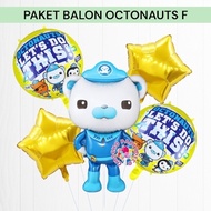 Octonauts F Balloon Package/Octonauts Birthday Decoration Kwazii Peso Tweak Barnacles