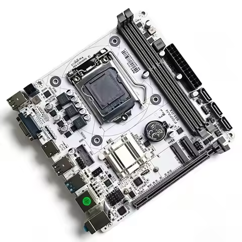 Mini ITX B85 Motherboard LGA1150 Socket DDR3 Dual Channel M.2 Interface Gigabit Ethernet Built-in Wi