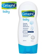 [Single/Bundle Pack] Cetaphil Baby Gentle Wash &amp; Shampoo 230ML.