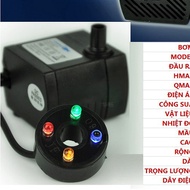 Submersible aquarium pump 2w, 5w, 8w with LED, rain irrigation system...