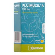 Zambon Sugar Free Fluimucil A 600mg (10 Effervescent Tablet)