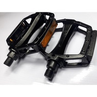 in stock Bike BMX Pedal Alloy size 1/2 Black w/ Reflector