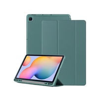 เคส ฝาเปิดปิด Samsung Galaxy Tab S6Lite 10.4 2022 SM-P610 P613 P615 P617Tablet Coque For Samsung Tab S6 Lite Case 10 4 inch PU Leather Stand Folding Cover For Samsung Galaxy Tab S6 Lite 10.4Case 2022