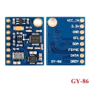 GY-86 MPU6050 HMC5883L MS5611 10DOF IMU Sensor Module 3 Axis Accelelerometer Gyroscope Magnetometer 