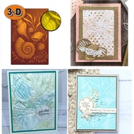 3D Embossing Folder Conch Pattern Scrapbooking Supplies Craft Materials DIY Art Deco Background Photo Album