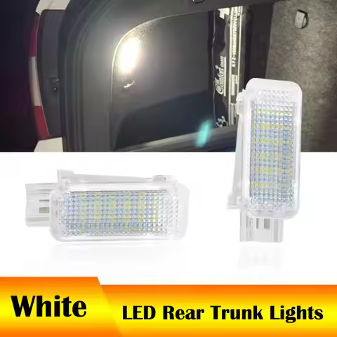 1PC/2Pcs White LED Trunk Lamp Boot Luggage Compartment Light for Audi A2 A3/S3 A4 B5 B6 B7 B8 for Fa
