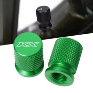 สําหรับ kawasaki KX65 KX80 KX85 KX125 KX250 KX250F KX450F รถจักรยานยนต์ CNC ล้อยางวาล์วฝาครอบปลั๊ก K